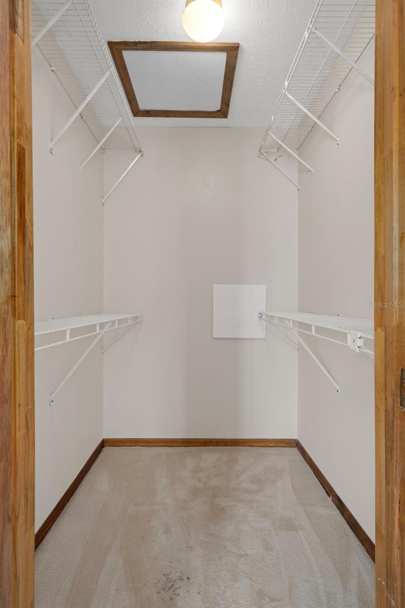 Upper Level Primary Bedroom Walk-in Closet