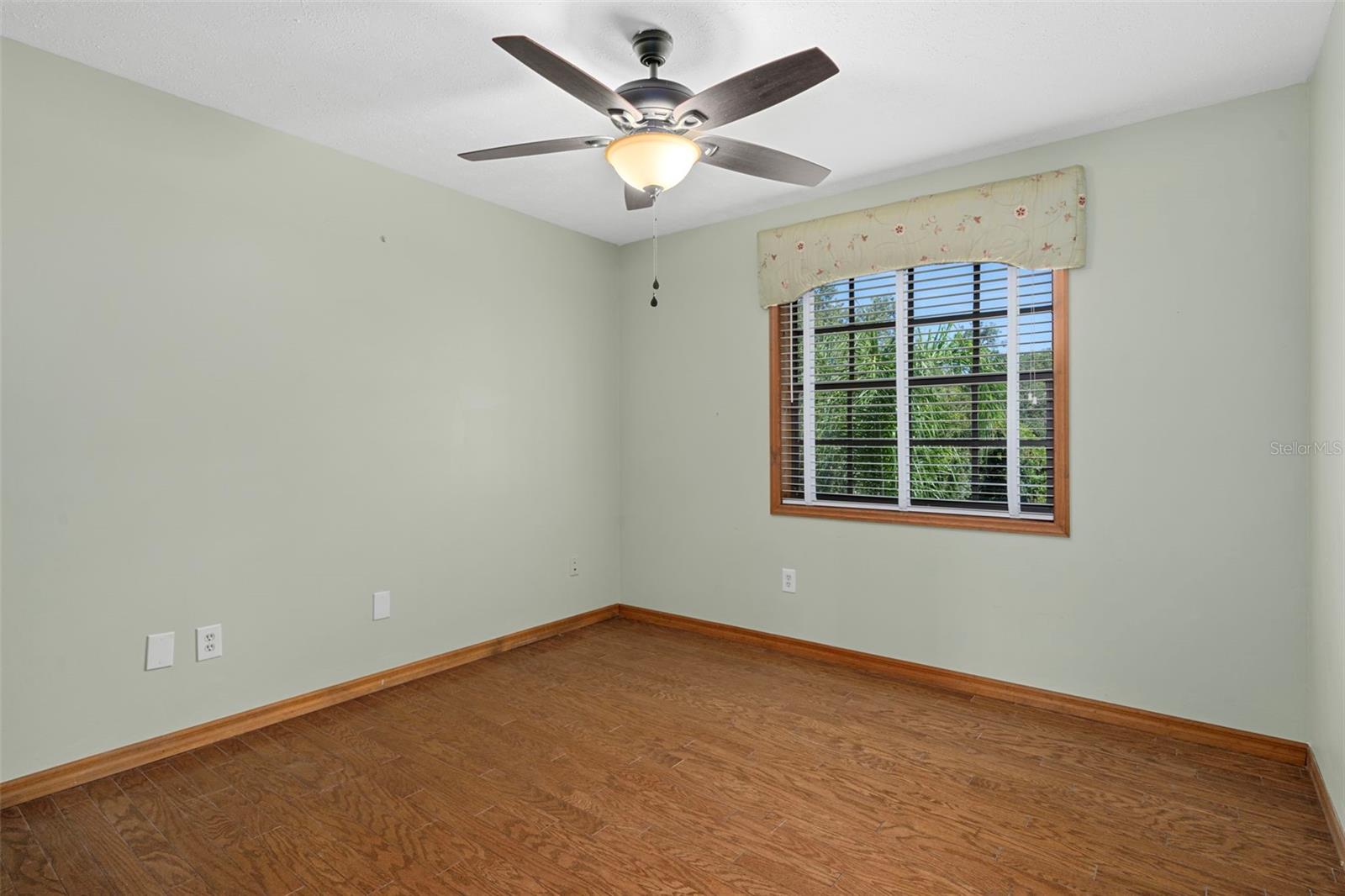 Upper Level Bedroom 4 with Hardwood Floors