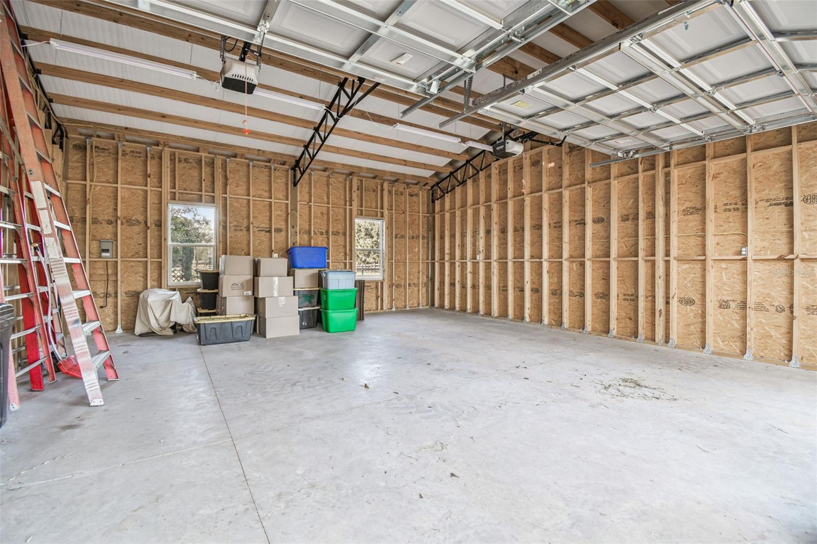 2 car garage adjacent to home