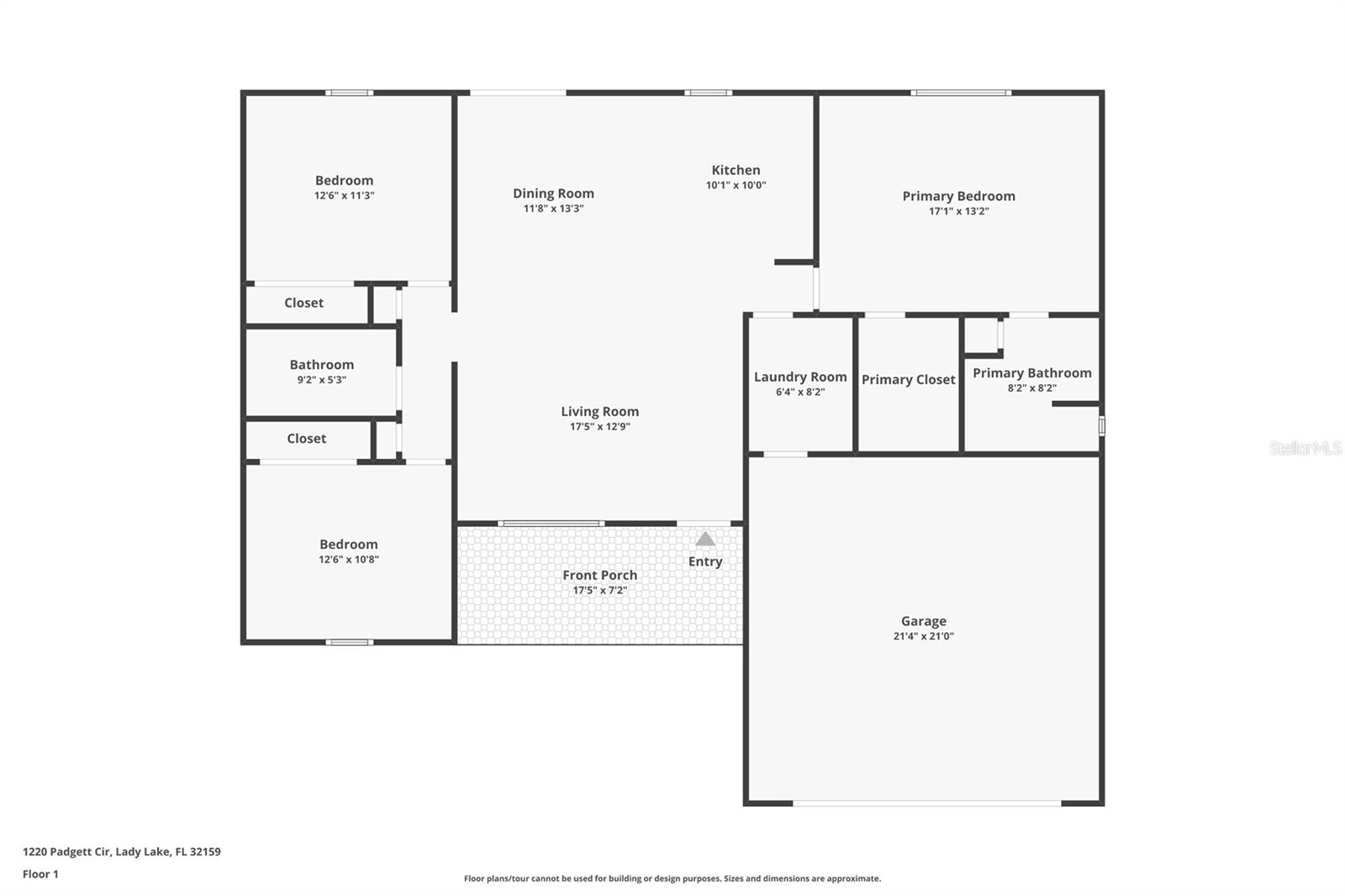 1220 PADGETT CIR, LADY LAKE, FL, 32159