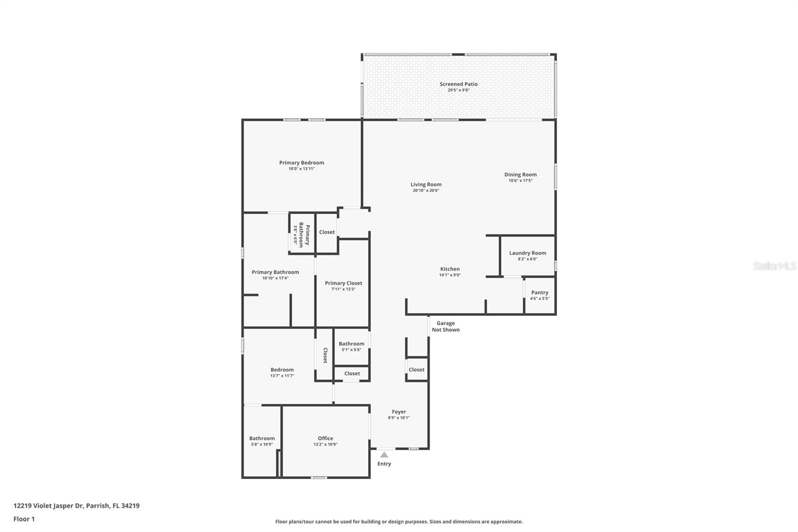 12219 VIOLET JASPER DR, PARRISH, FL, 34219