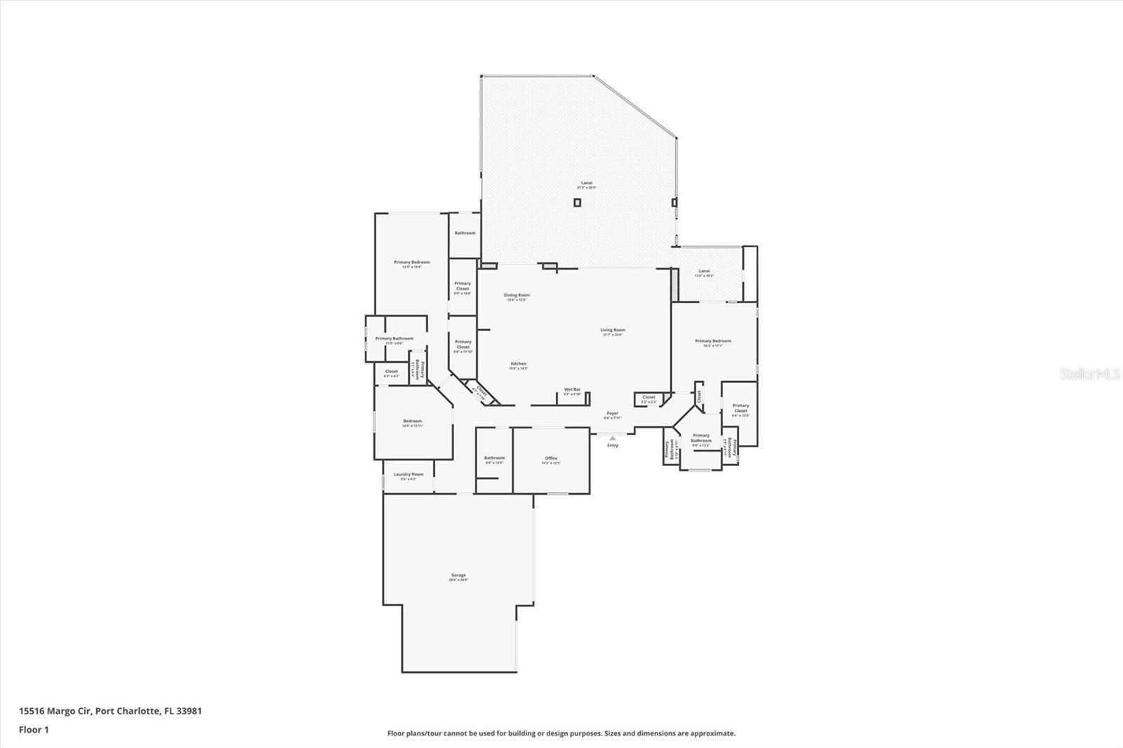 15516 MARGO CIR, PORT CHARLOTTE, FL, 33981