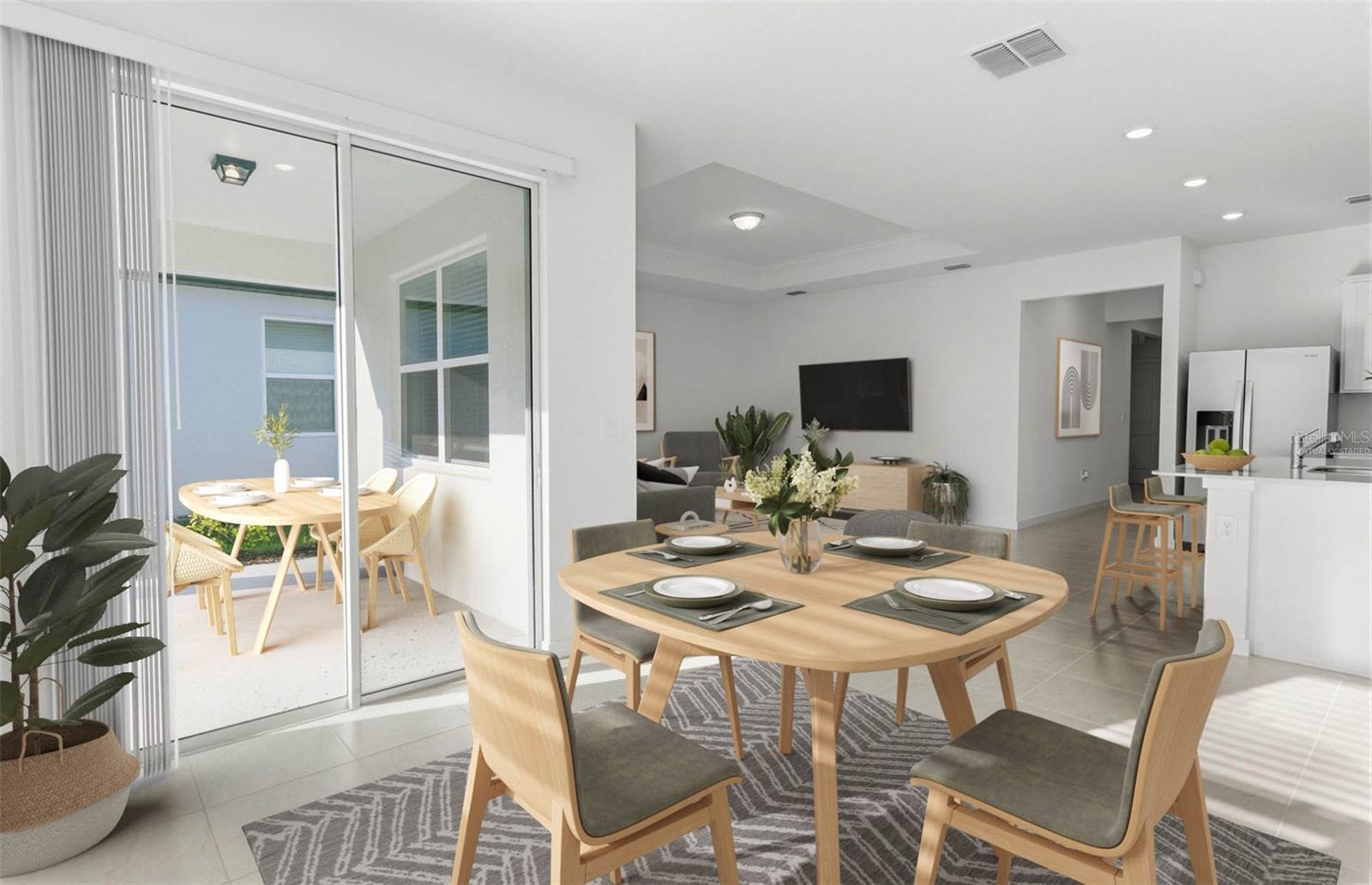 Virtually Staged - Cafe Area