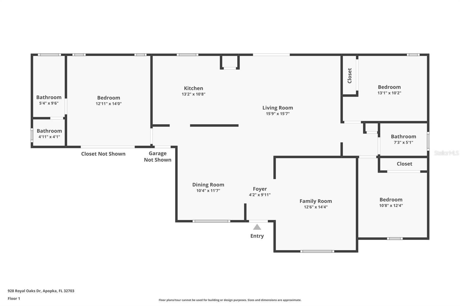 928 ROYAL OAKS DR, APOPKA, FL, 32703