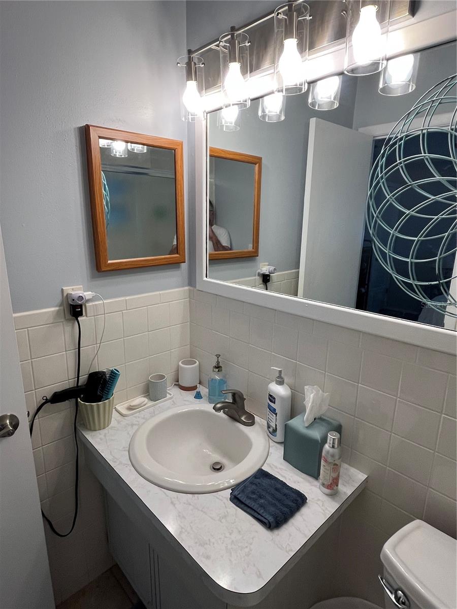 Private bath in Primary bedroom