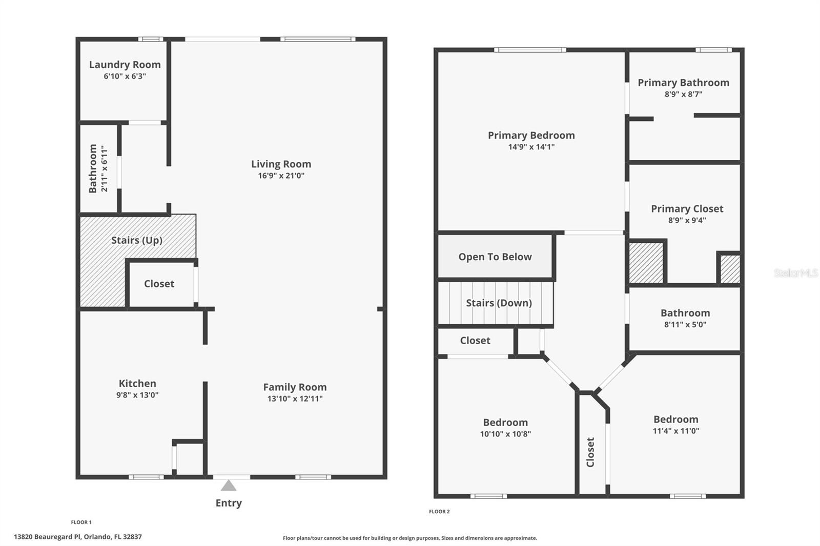 13820 BEAUREGARD PL, ORLANDO, FL, 32837