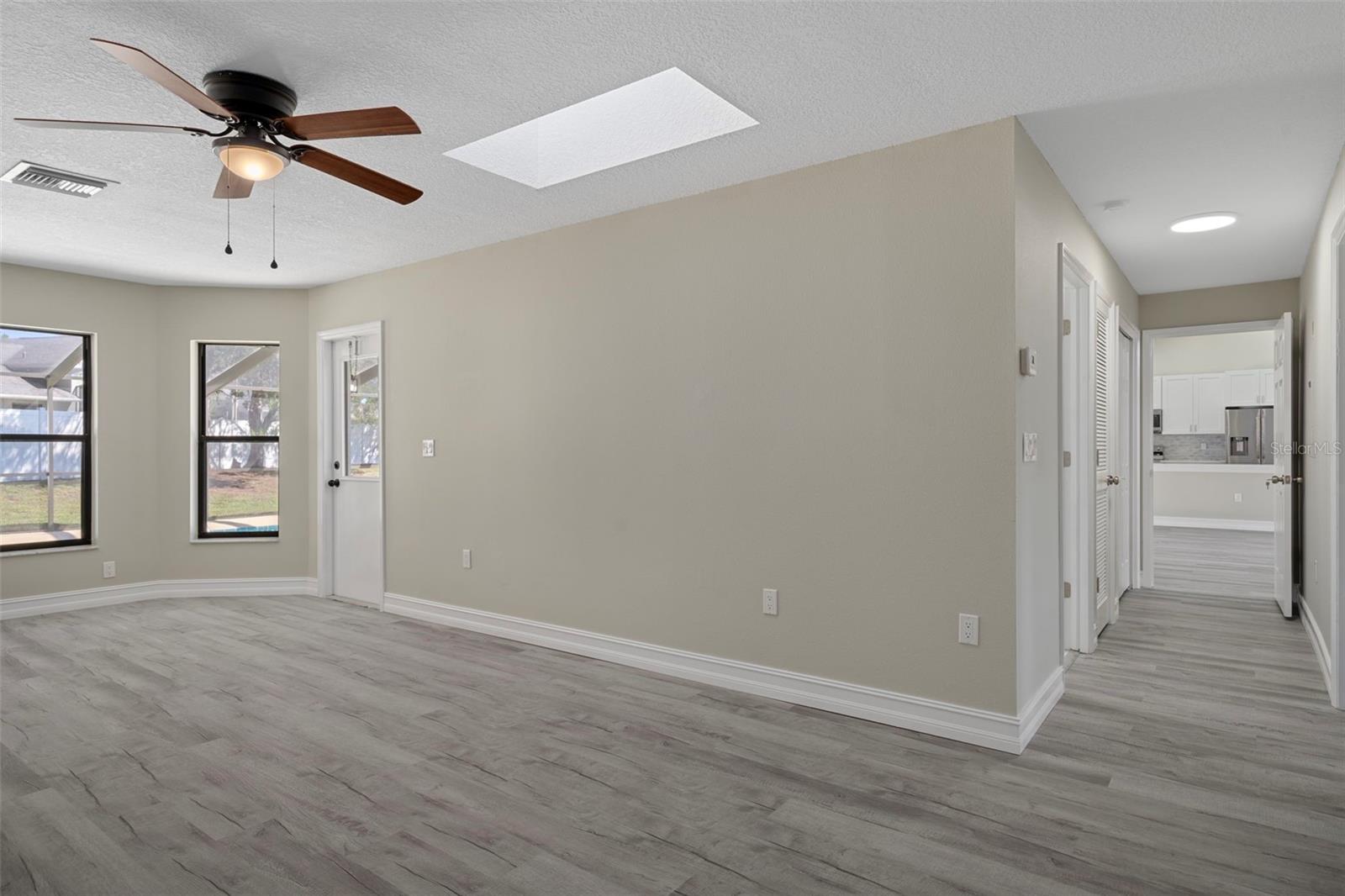 In-Law Hallway to Bath, Kitchen & Bedroom