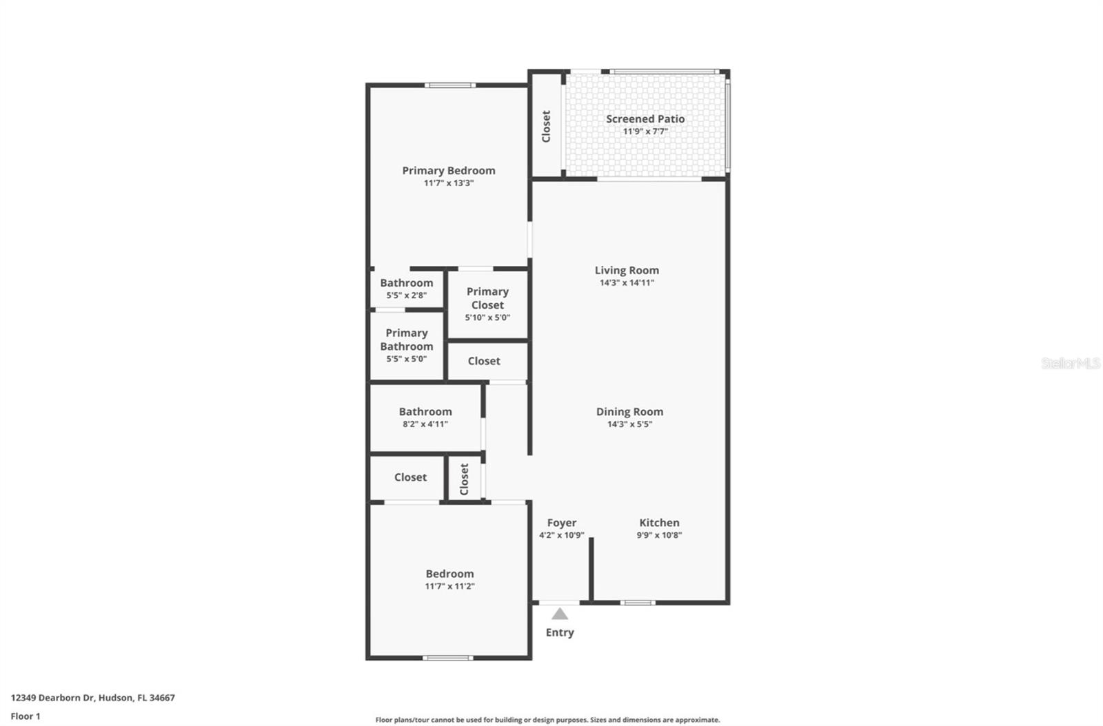 12349 DEARBORN DR #E, HUDSON, FL, 34667