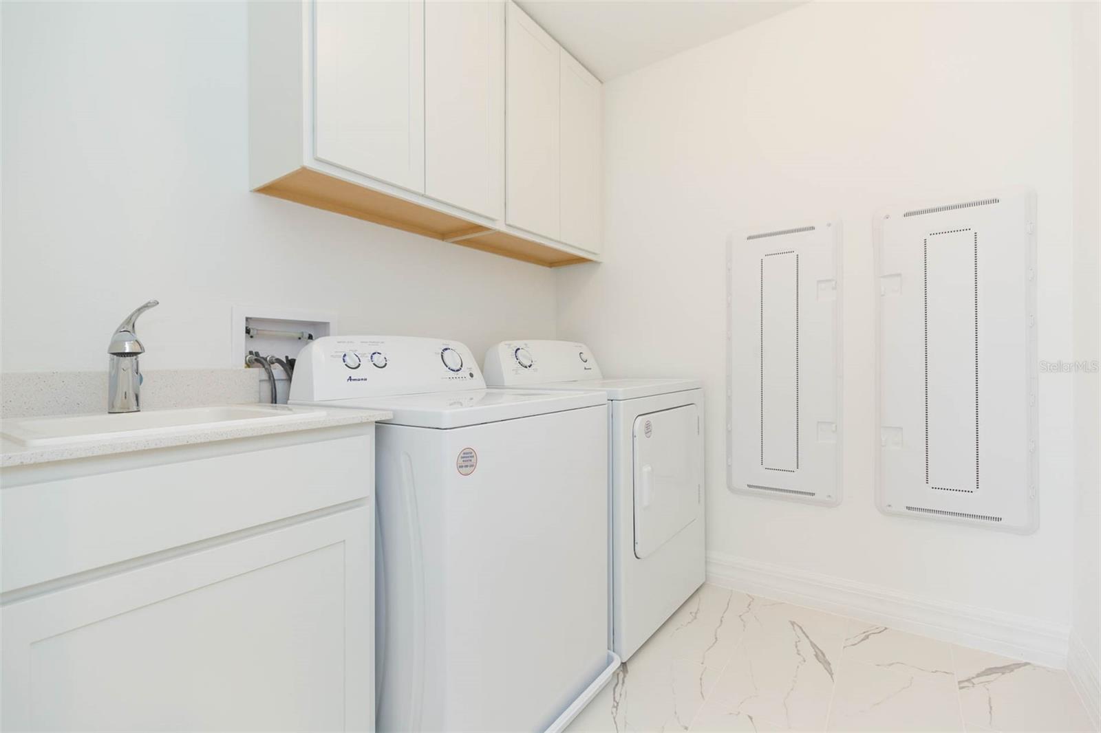 Upstairs laundry room