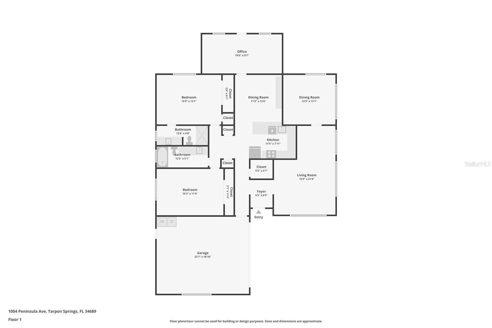 1004-1 PENINSULA AVE, TARPON SPRINGS, FL, 34689