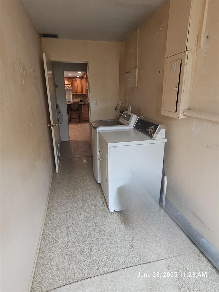 Another view of the spacious utility room, not usually a common feature in Barcley estates!