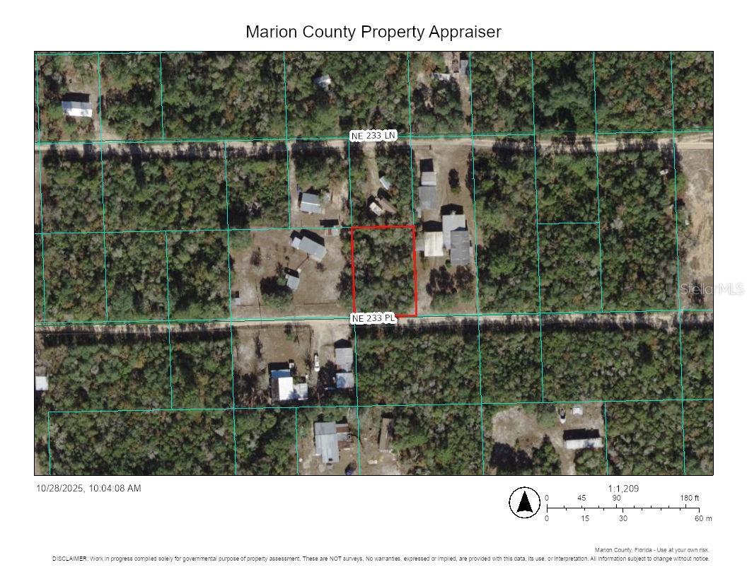 TBD NE 233RD PL, FORT MC COY, FL, 32134