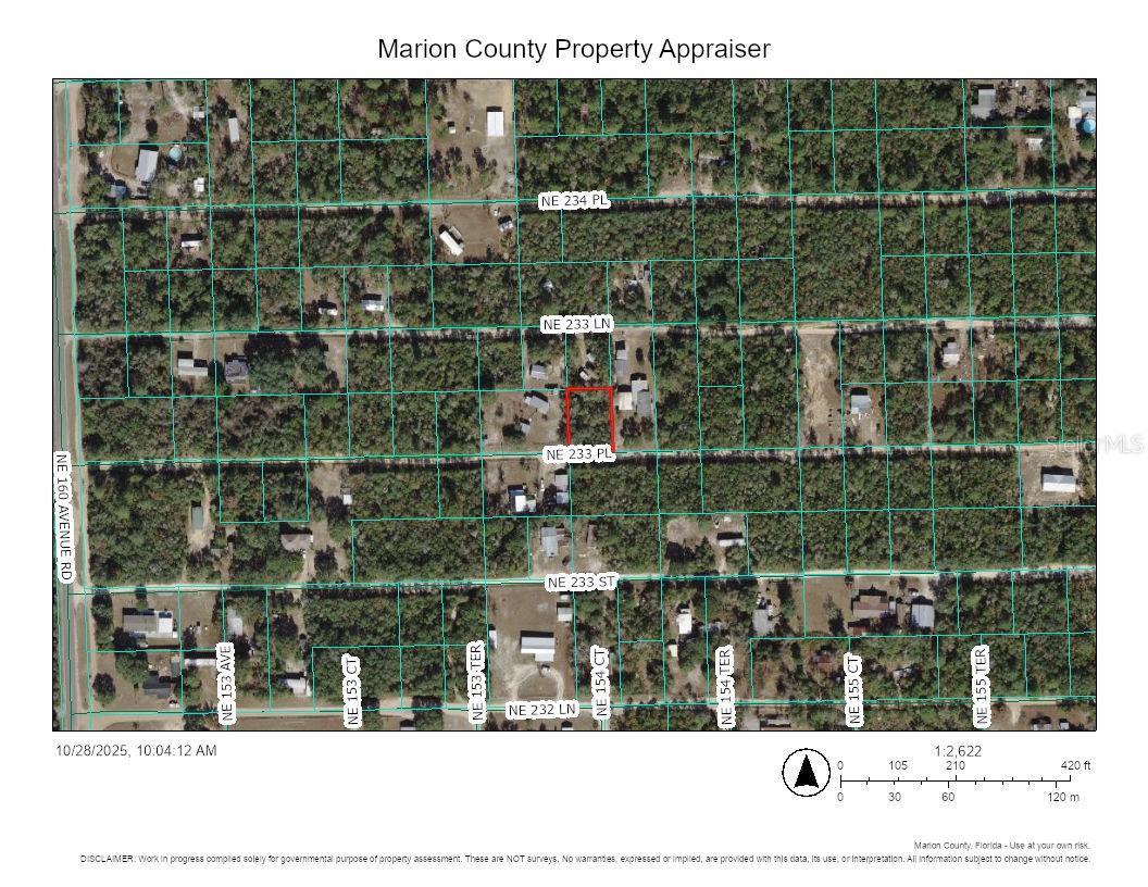 TBD NE 233RD PL, FORT MC COY, FL, 32134