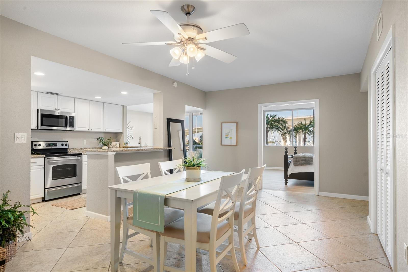 Entrance to Dining and Kitchen