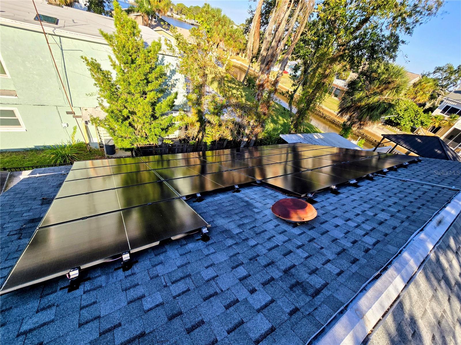 Paid off solar panels