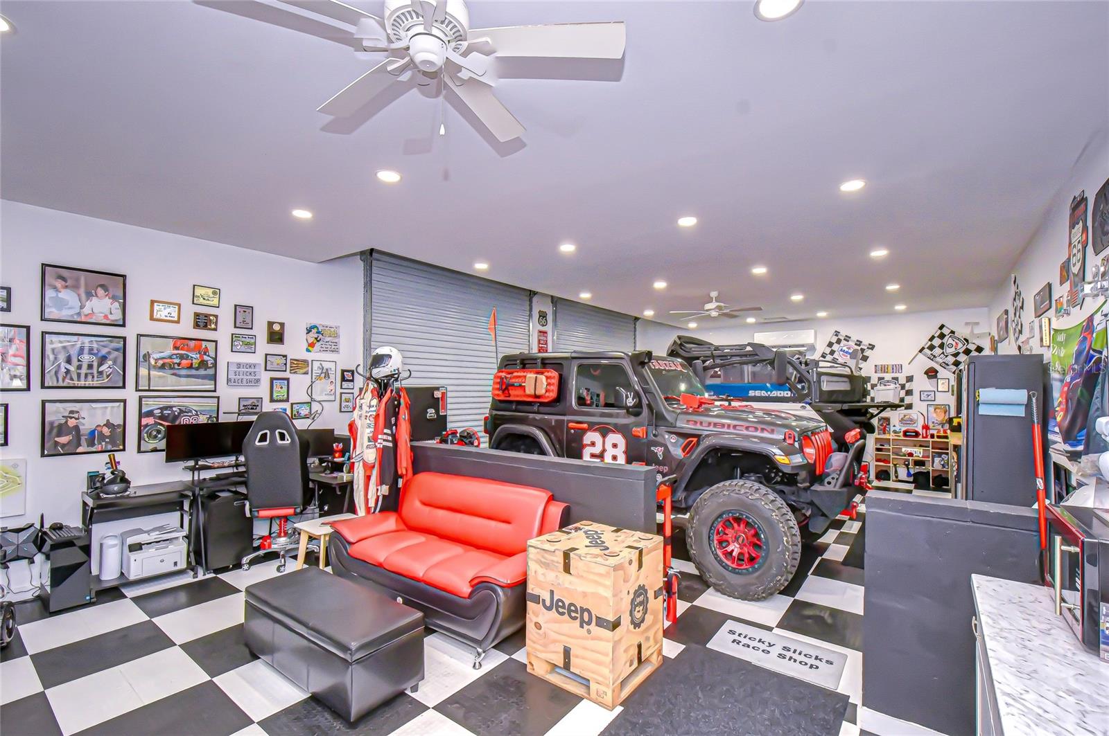 Climate Controlled Building with 10' Garage Doors