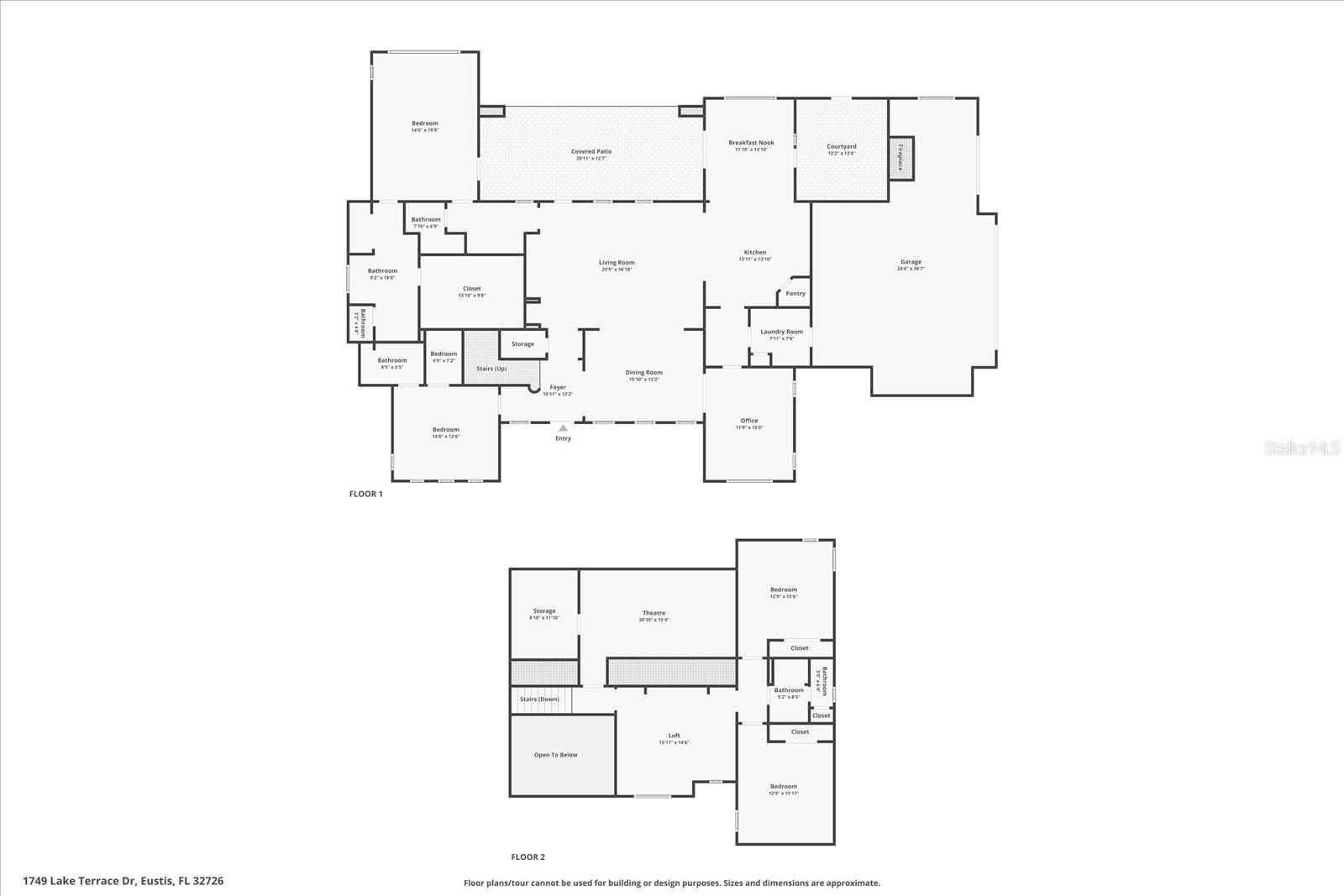 1749 LAKE TERRACE DR, EUSTIS, FL, 32726