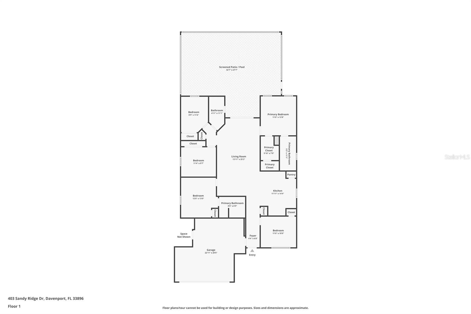 403 SANDY RIDGE DR, DAVENPORT, FL, 33896