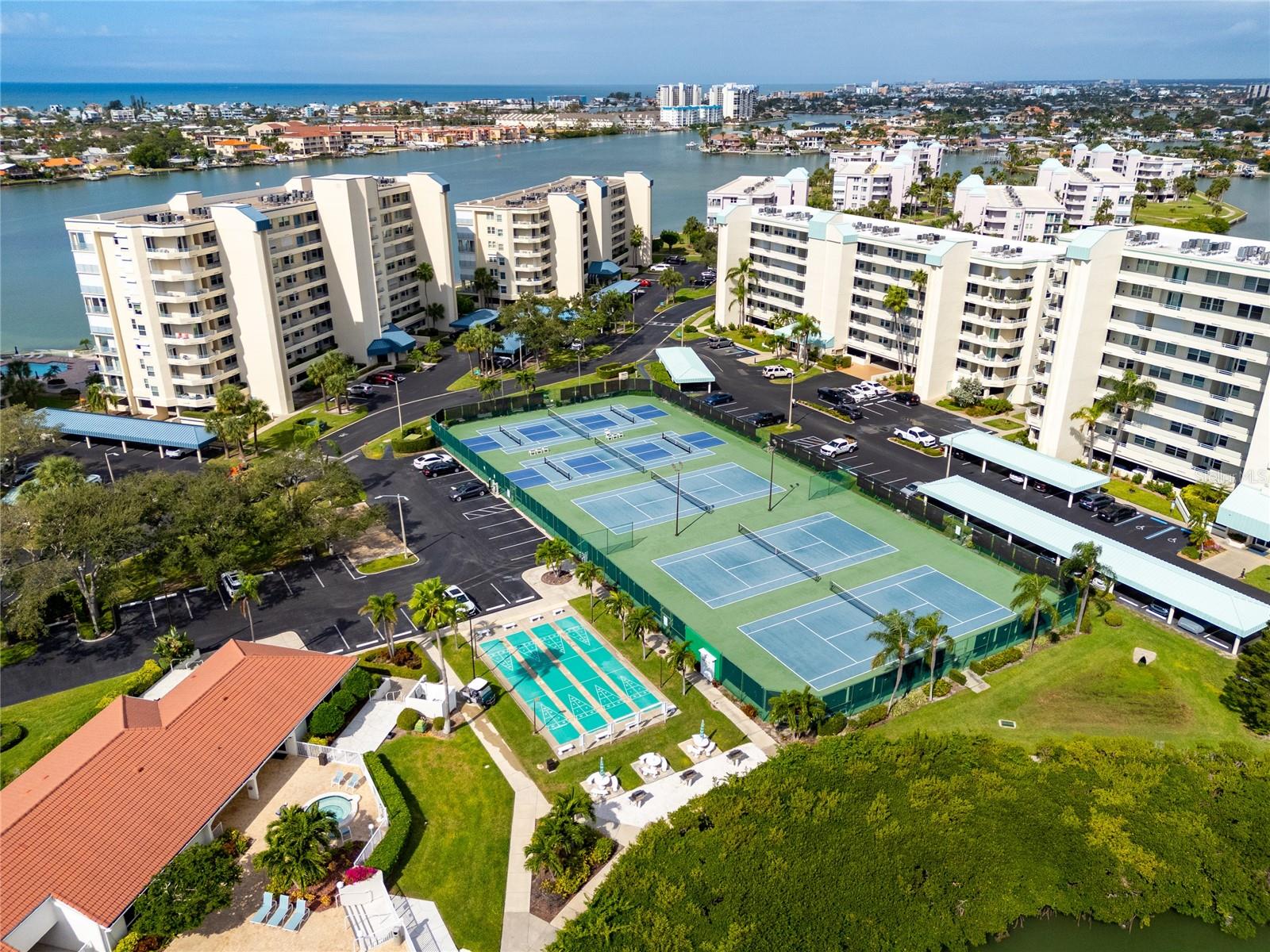 Club House, Pool, Courts