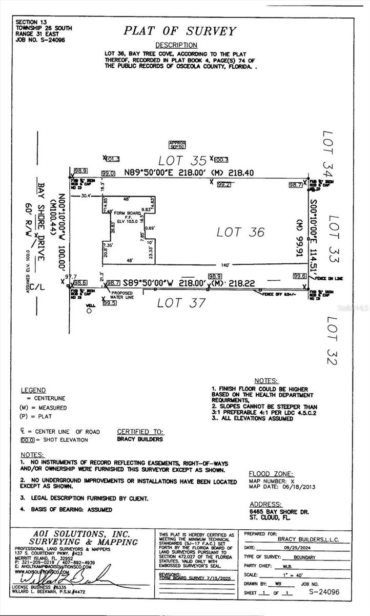 6465 BAY SHORE DR, ST CLOUD, FL, 34771