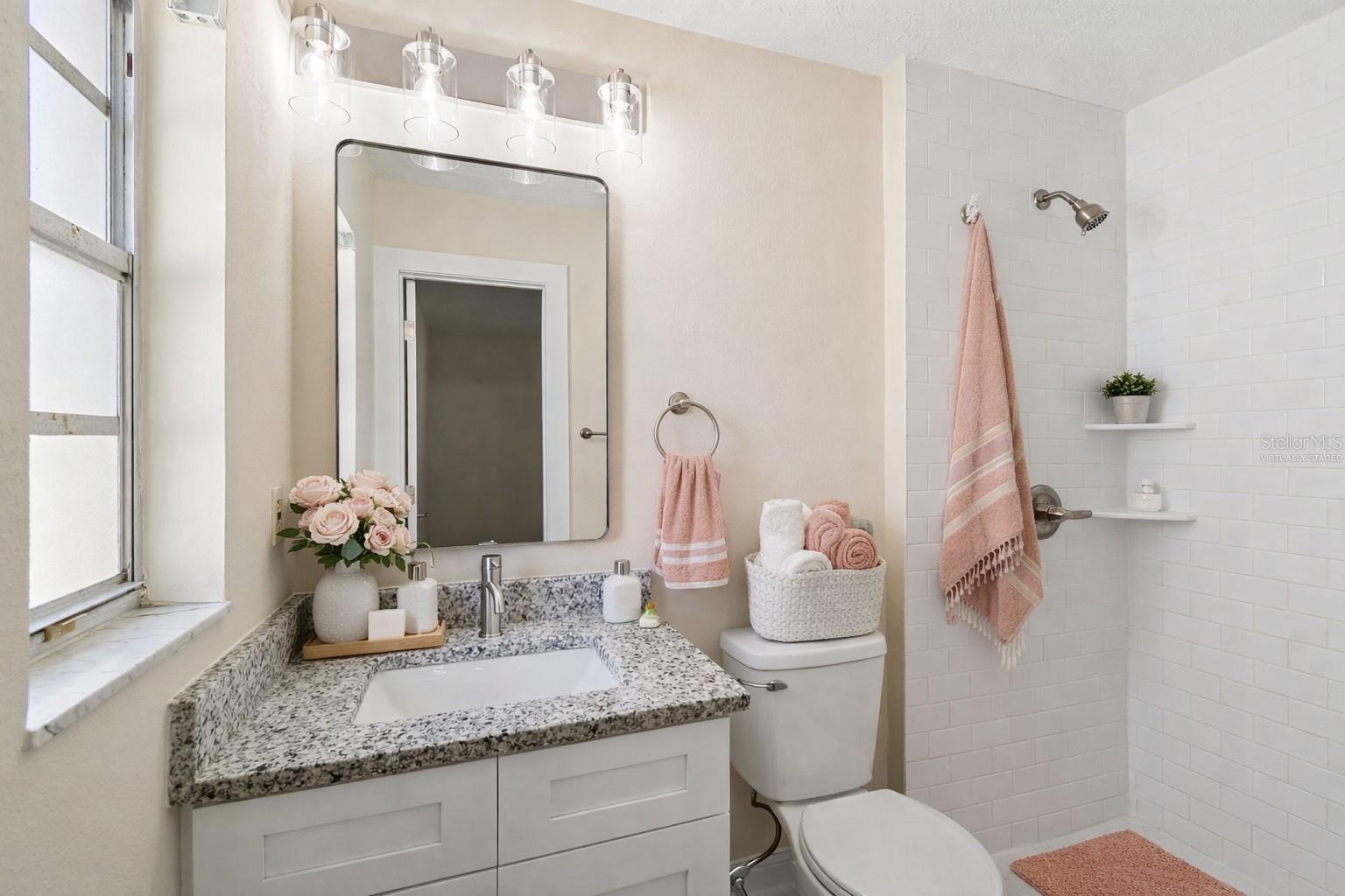 Virtually Staged - Owner's Bathroom
