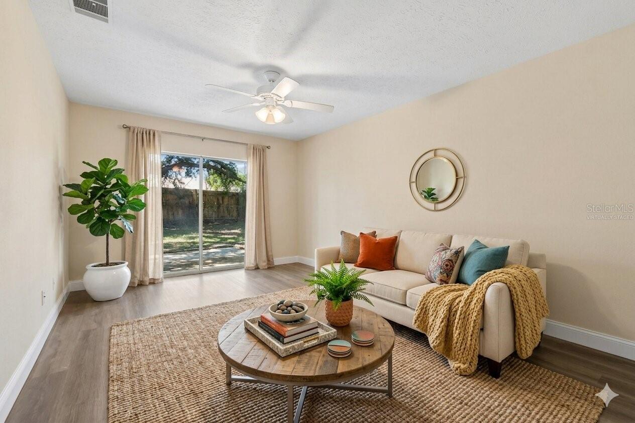 Virtually Staged - Living Room