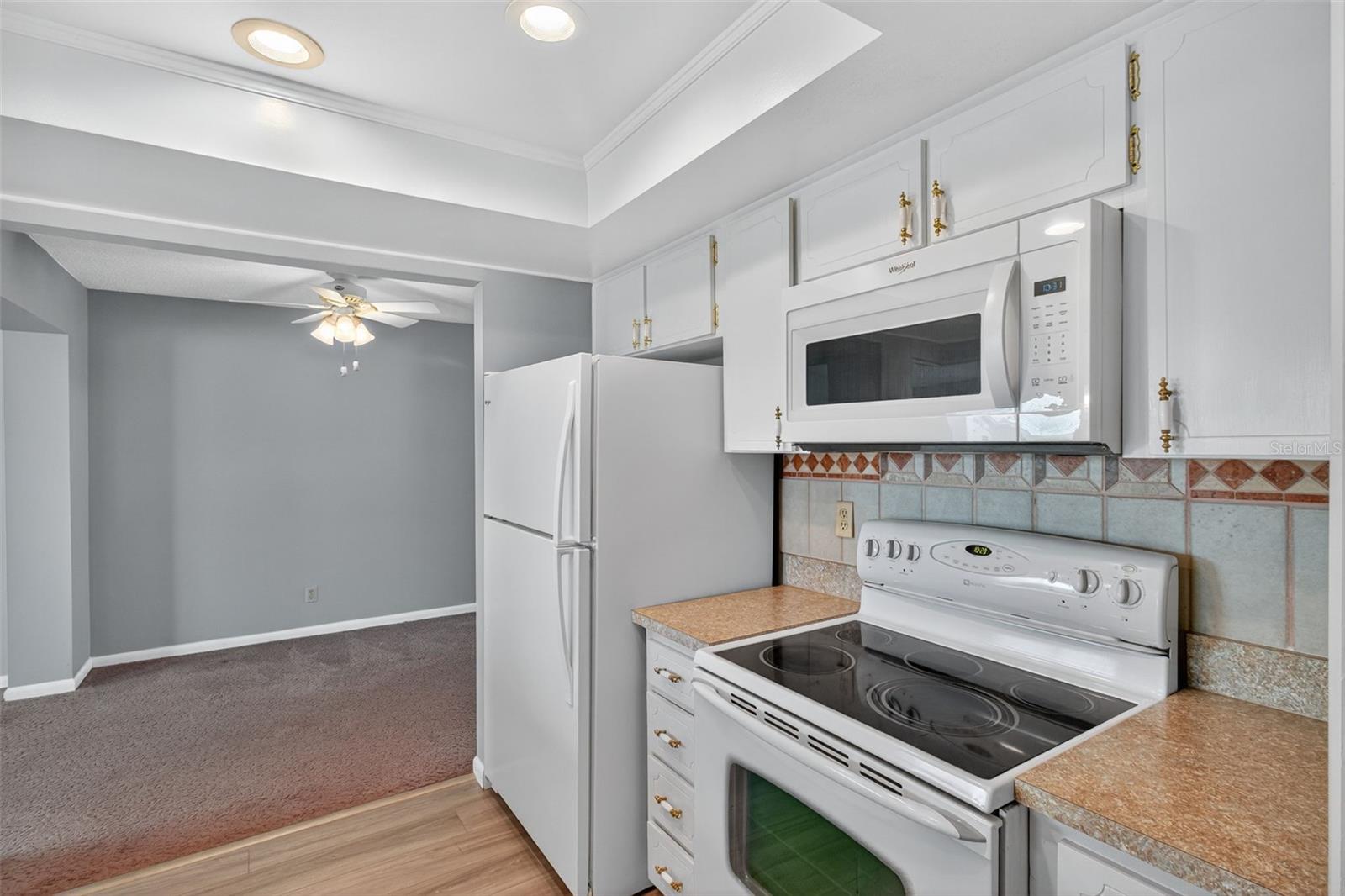 Kitchen view of Dining ROom