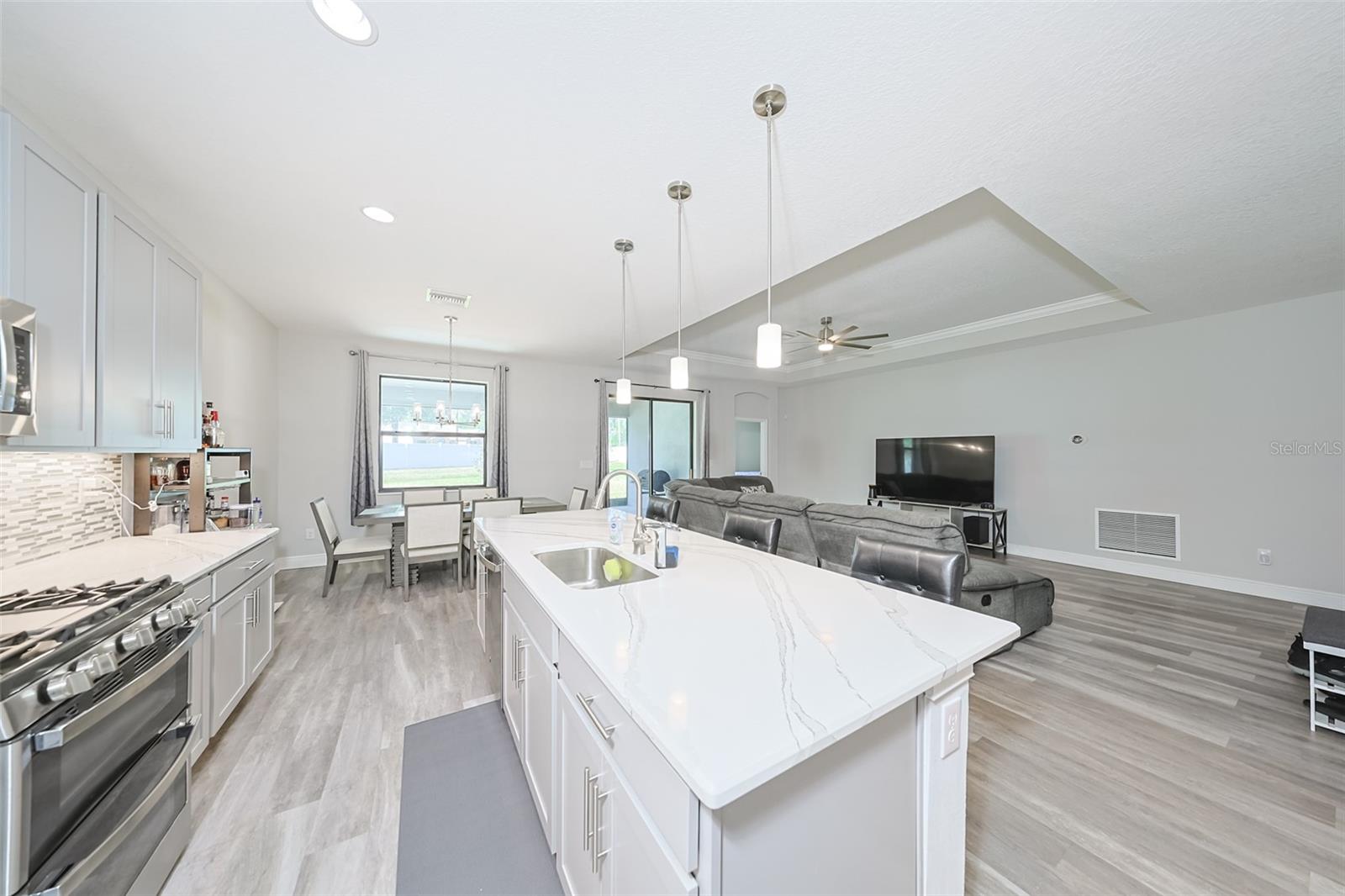 View of the first floor