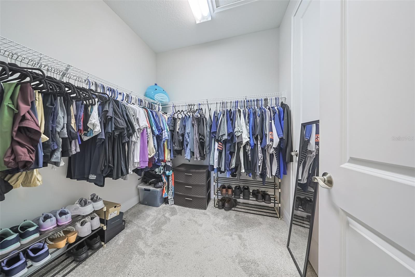 Primary room walk-in Closet