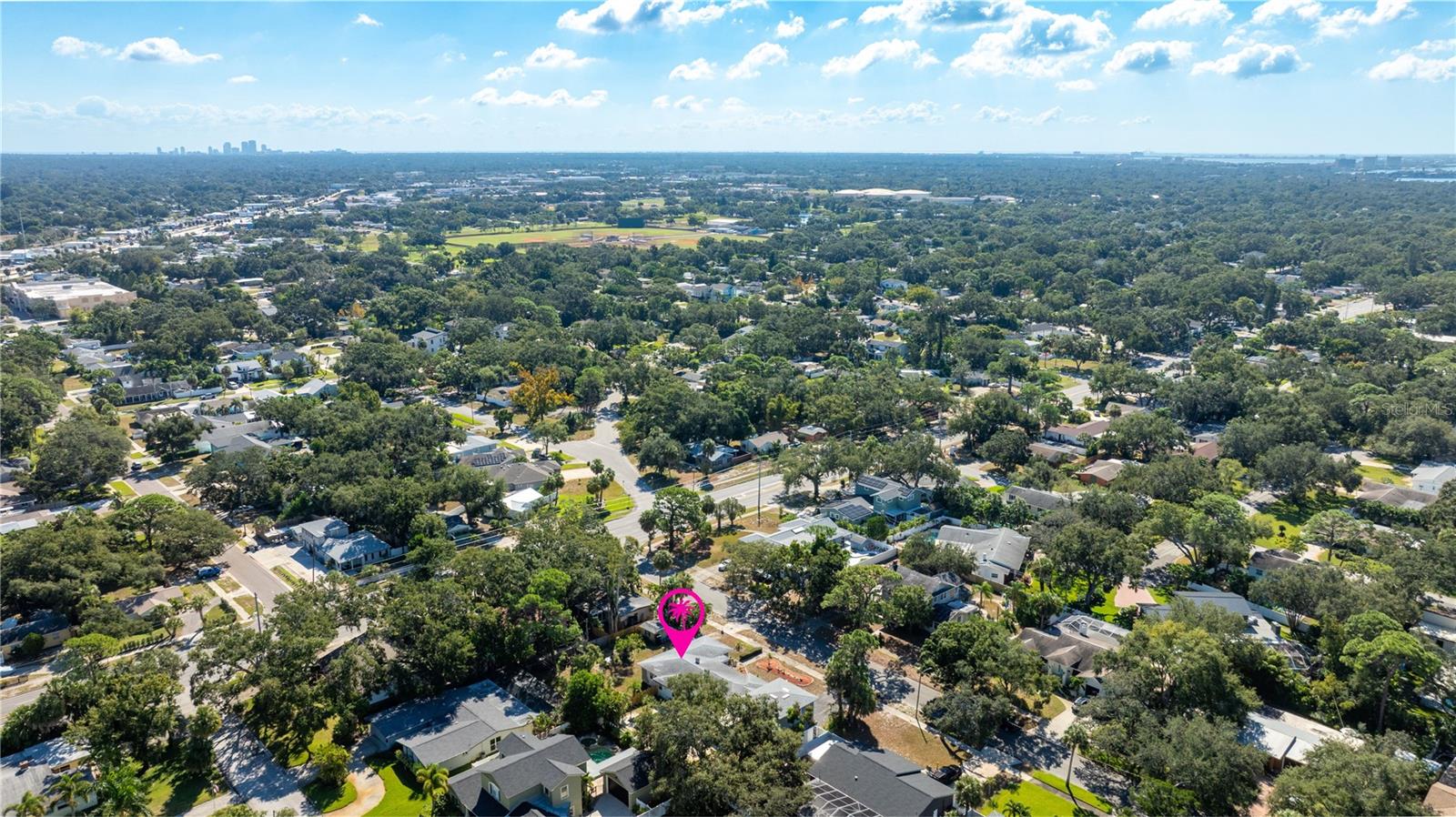Close proximity to many of Pinellas County's best parks and recreation fields.