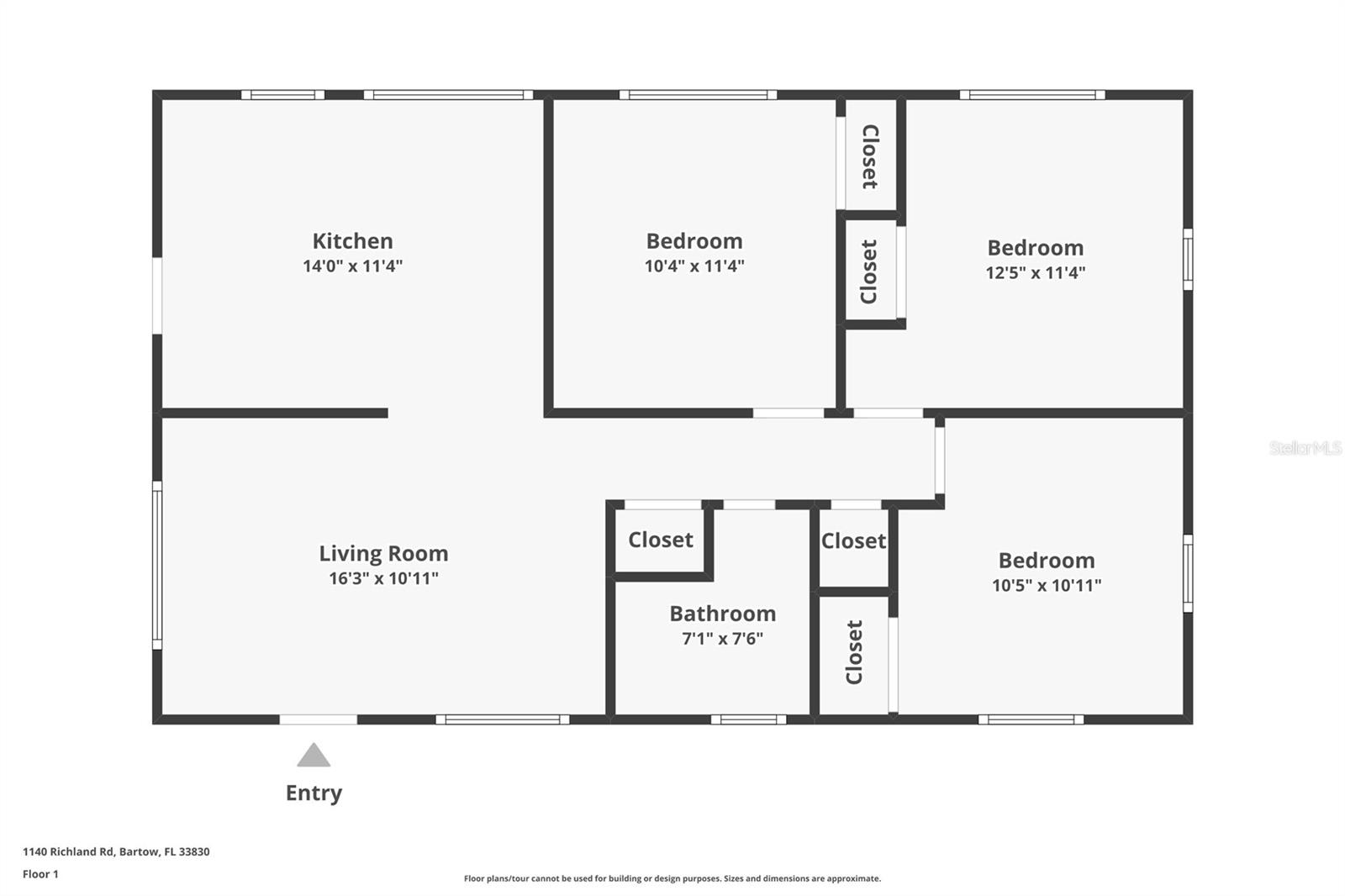 1140 RICHLAND RD, BARTOW, FL, 33830