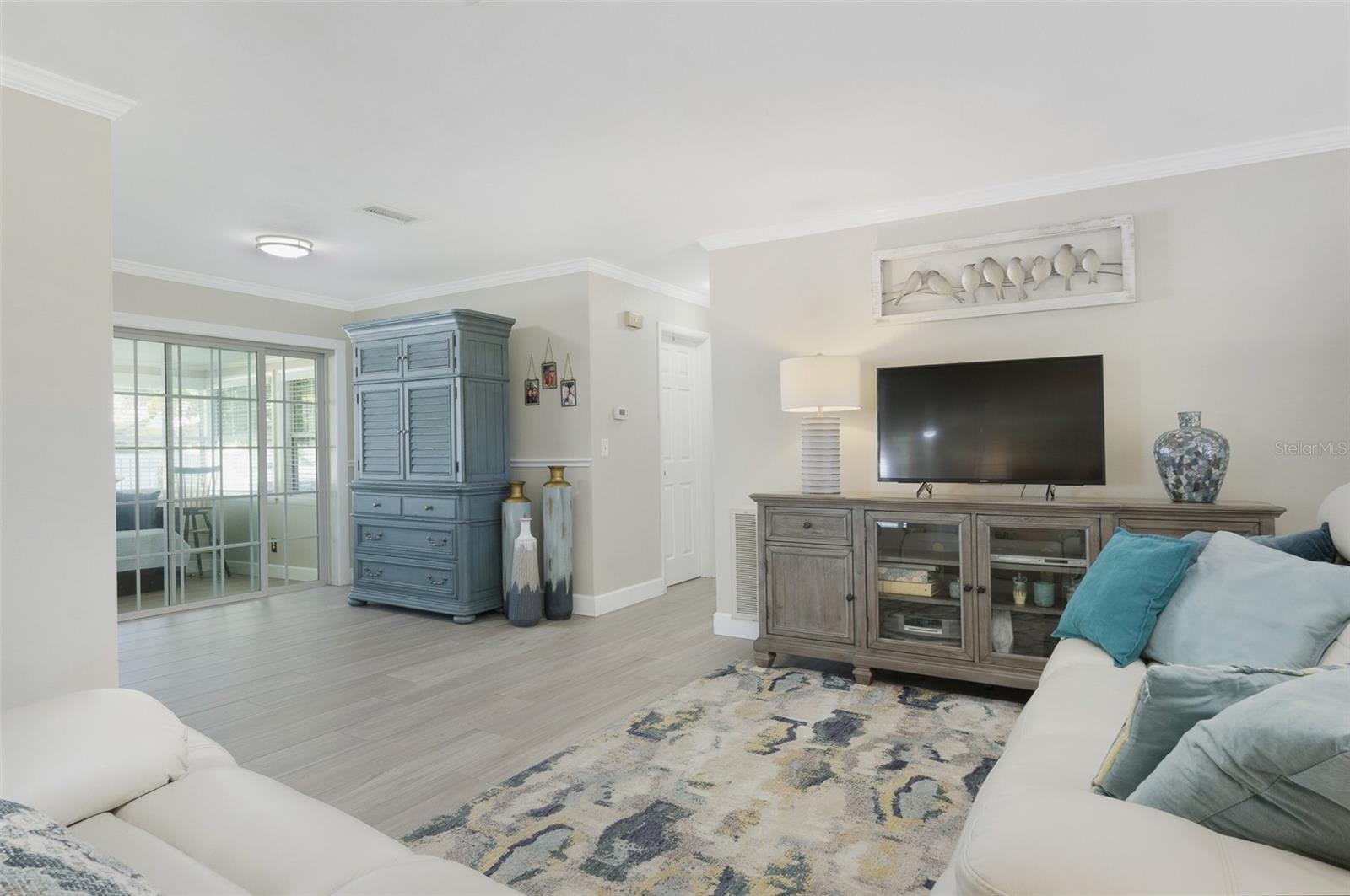 Enter the home straight into the 13X18 Living Room.