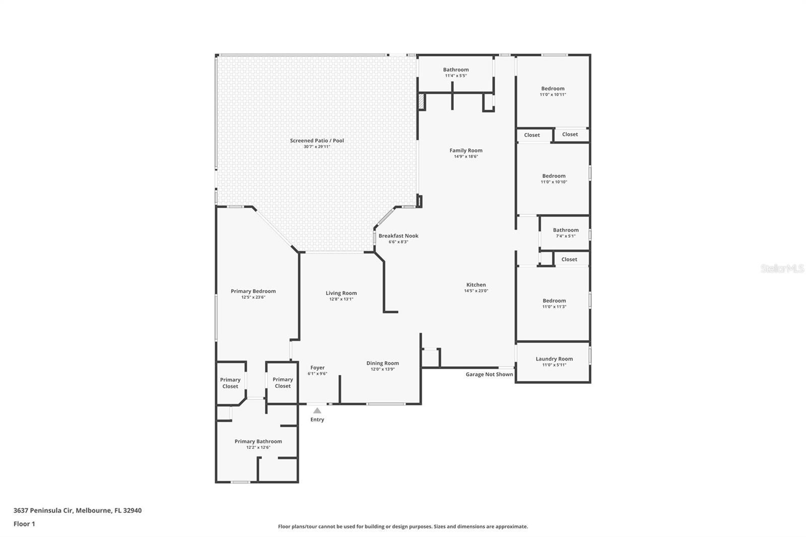 3637 PENINSULA CIR, MELBOURNE, FL, 32940