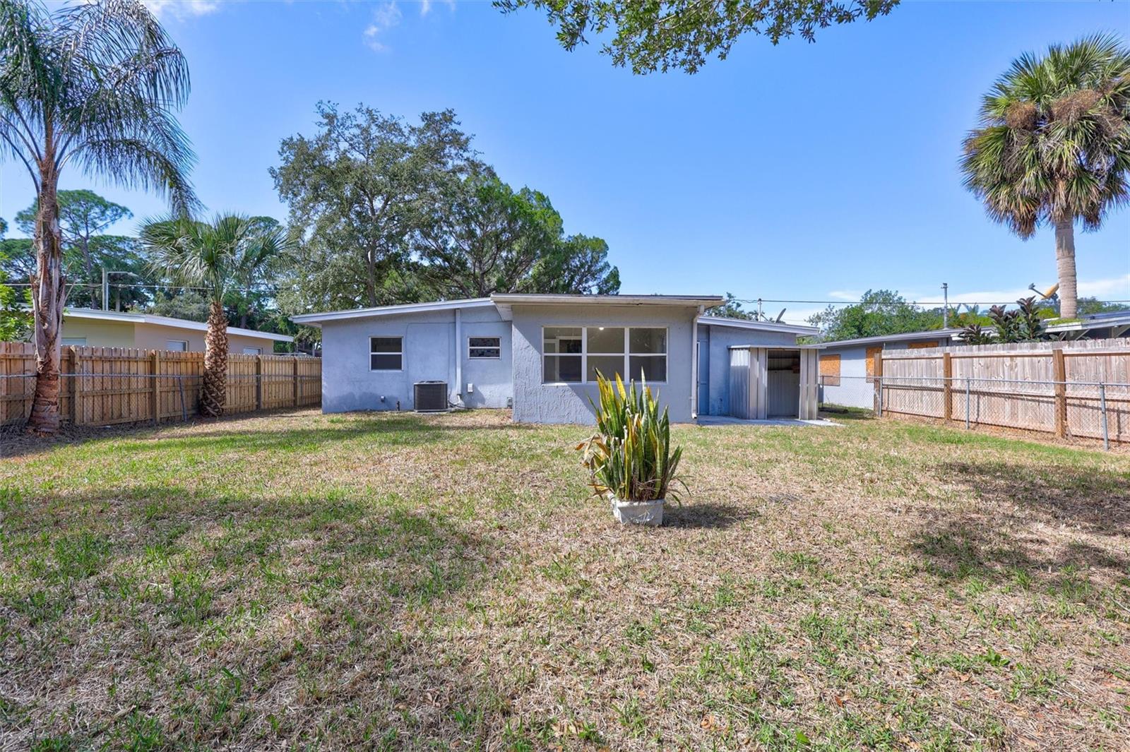 Huge backyard with room for a pool!