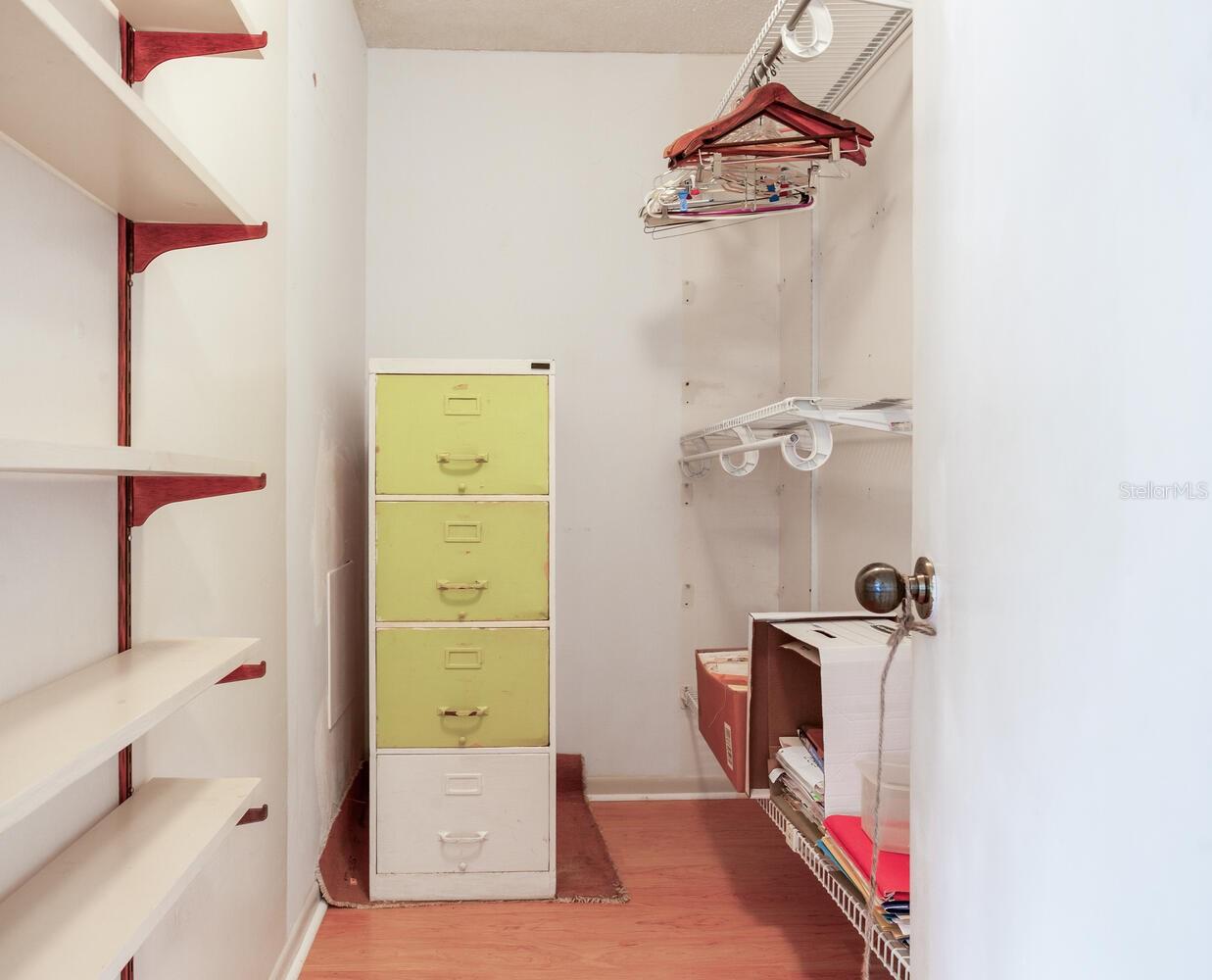 Overside upstairs hall closet