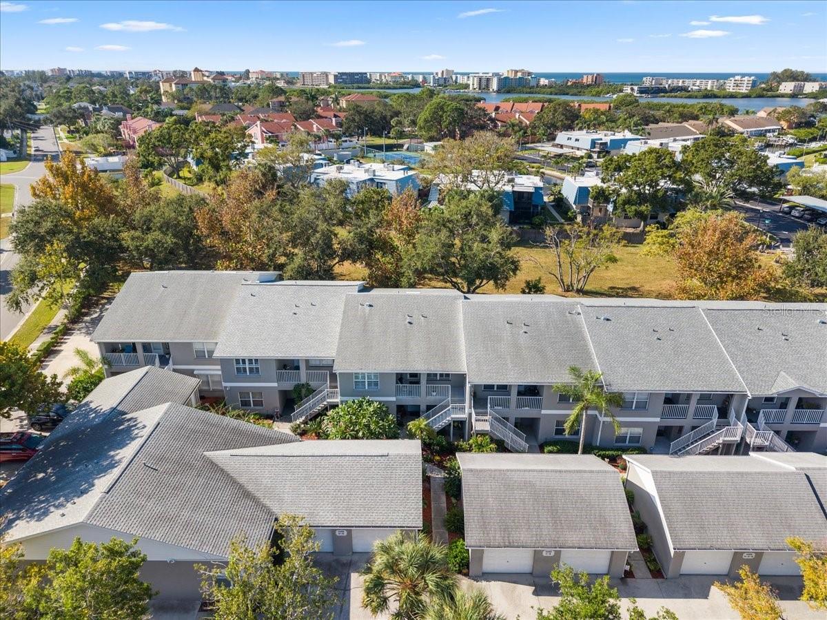 Garages are situated just steps from the entry of your unit