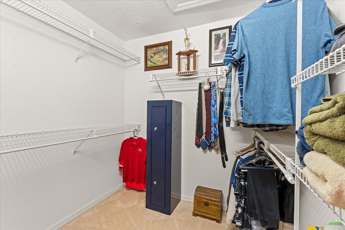 Large walk-in closet