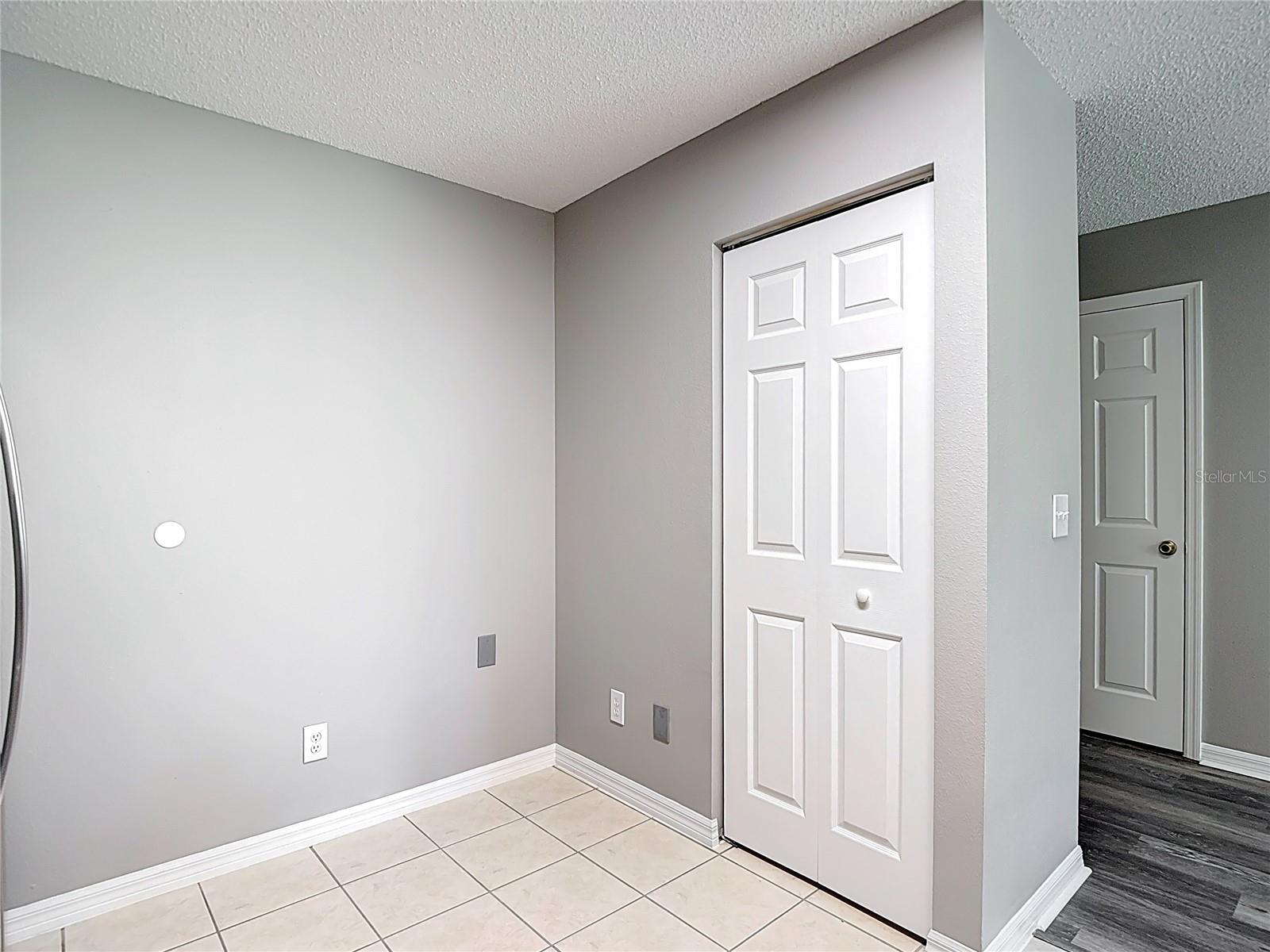 Eating Area with Pantry Closet