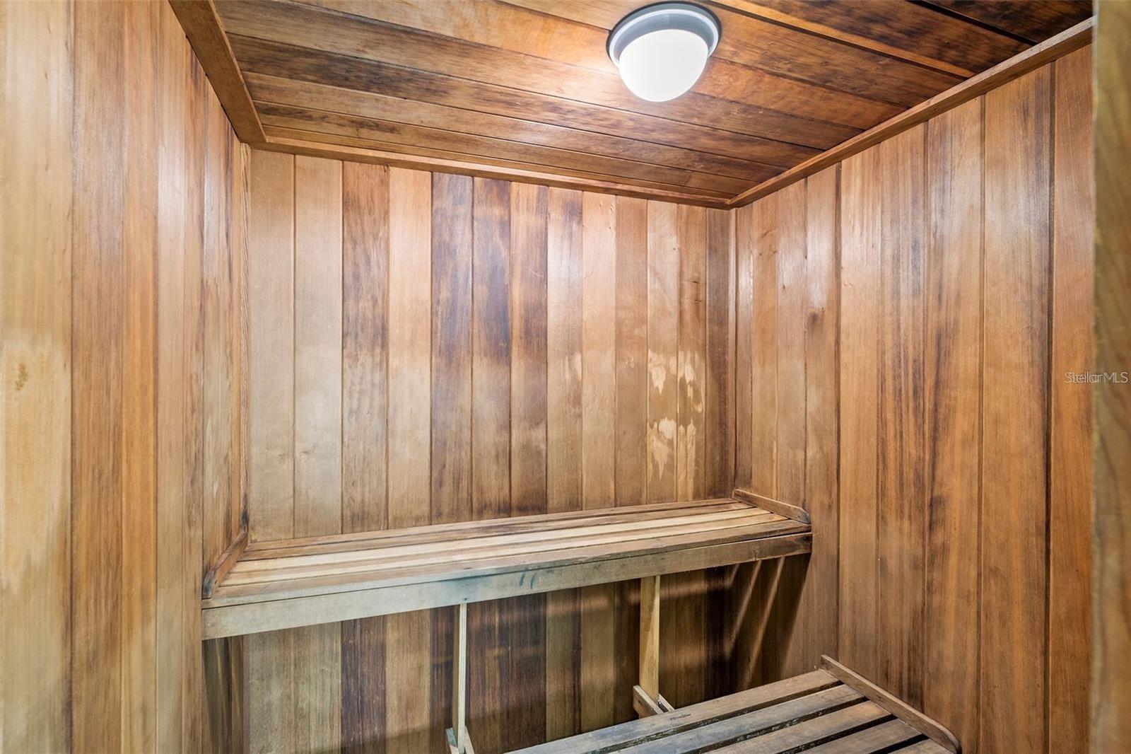 Men's and Women's Saunas at Clubhouse