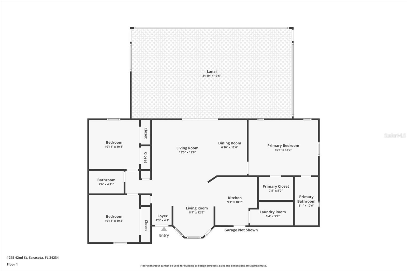 1275 42ND ST, SARASOTA, FL, 34234