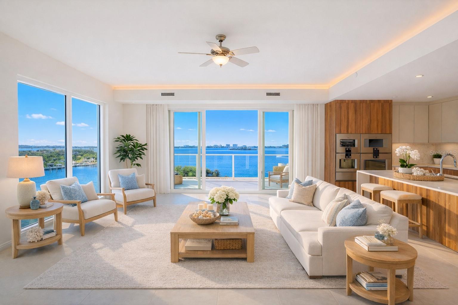 Serena PH 609 - SW Corner w/ Water Views