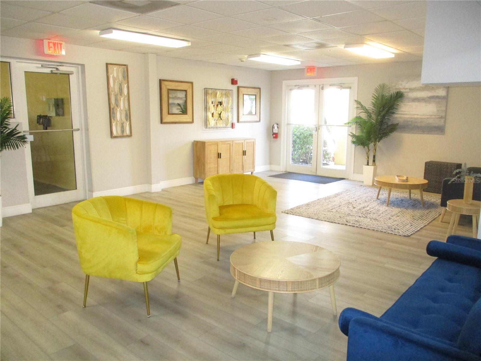 Lobby. All newer Furniture and flooring. A very comfortable welcome.