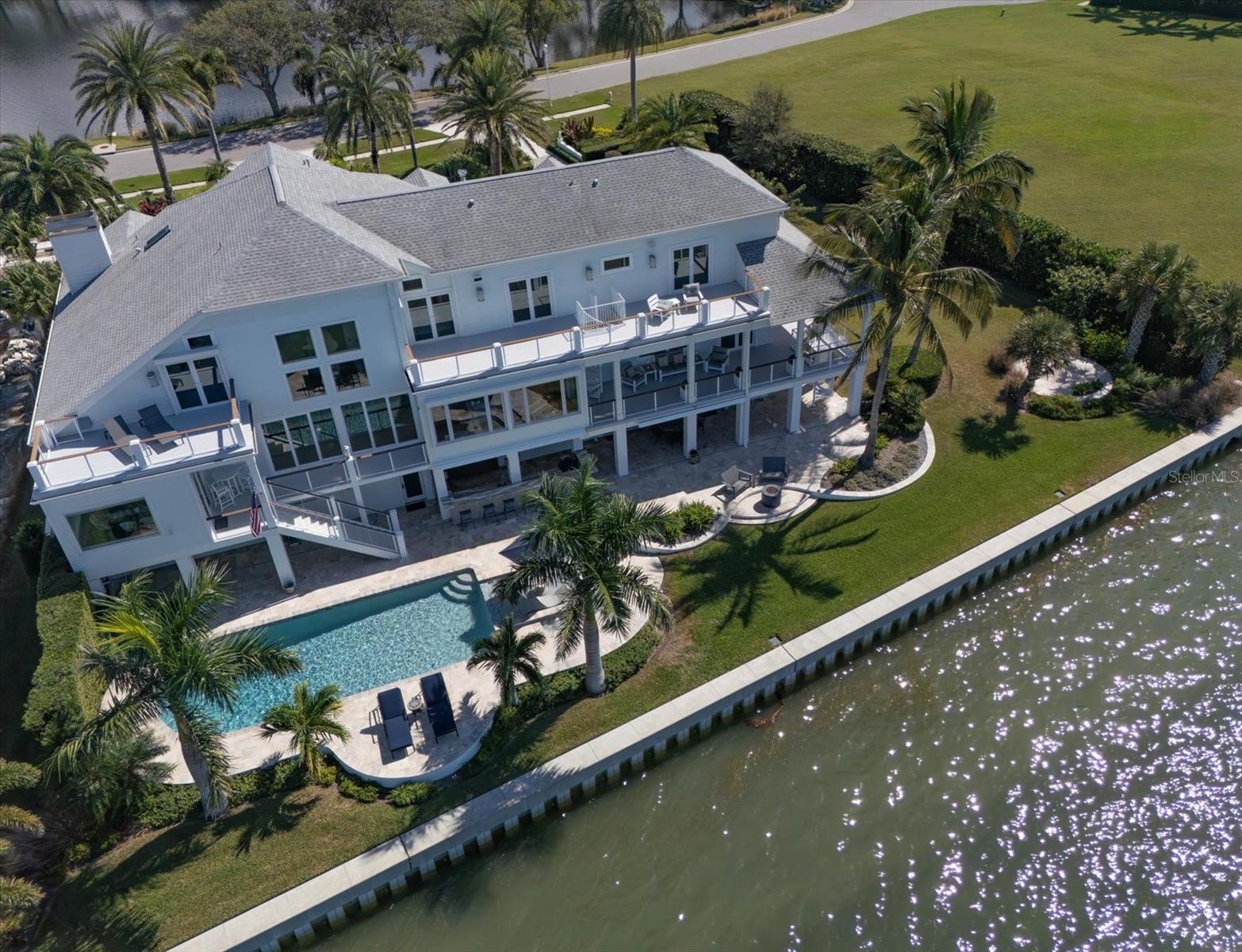 Aerial of the property