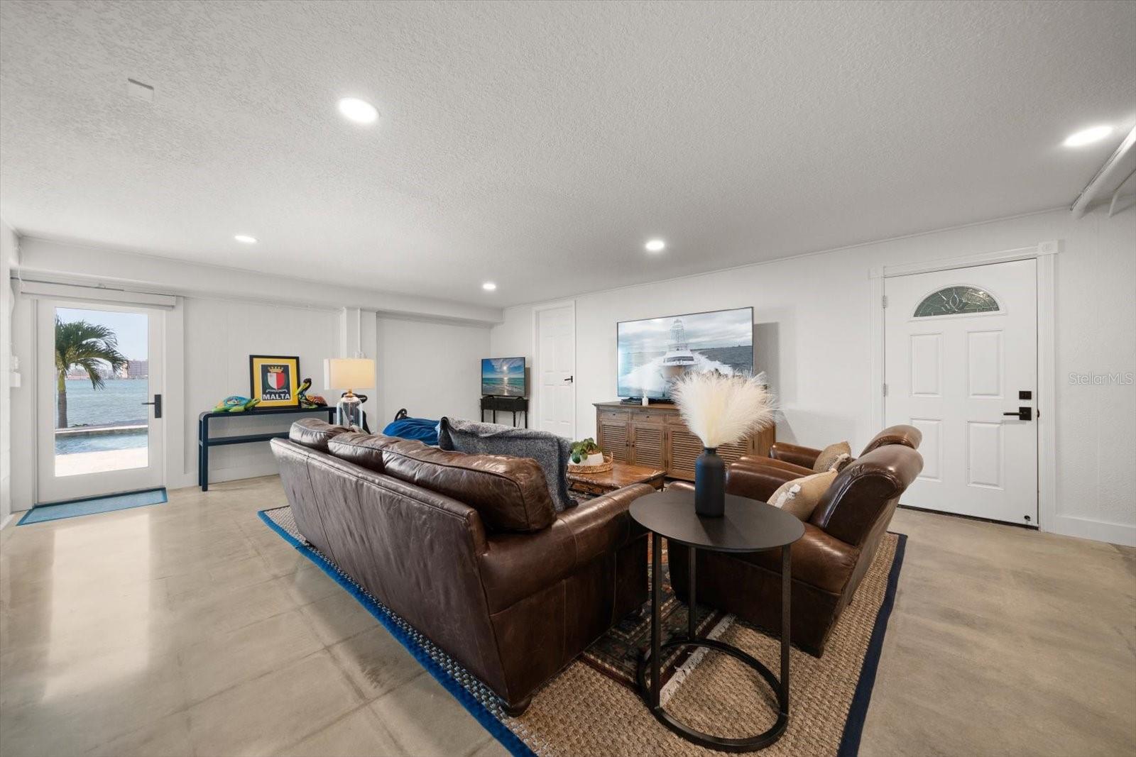 Ground floor bonus room with mini split a/c