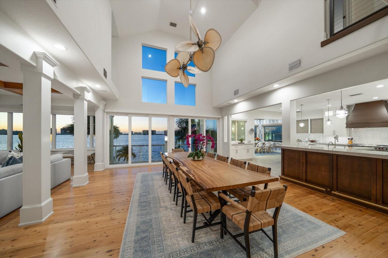 Dining room/kitchen/great room