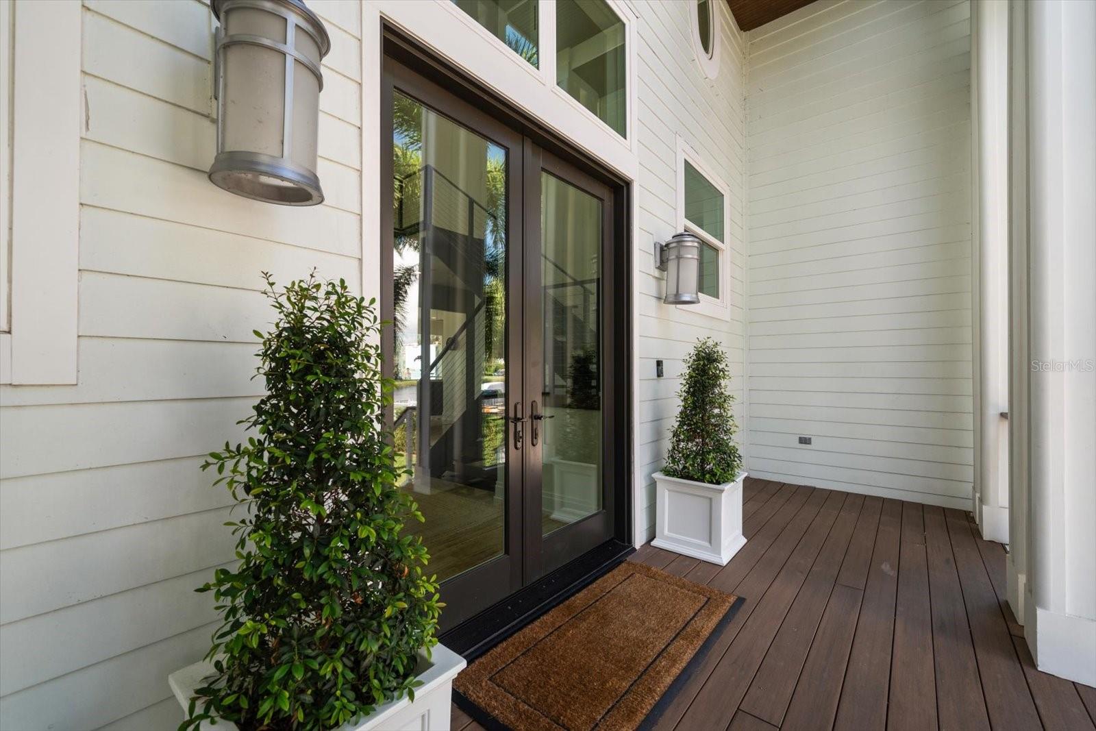 Beautiful front entryway