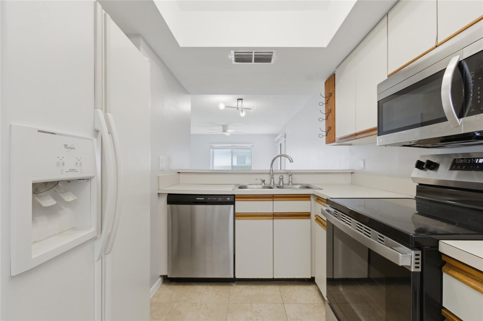 Kitchen with pantry