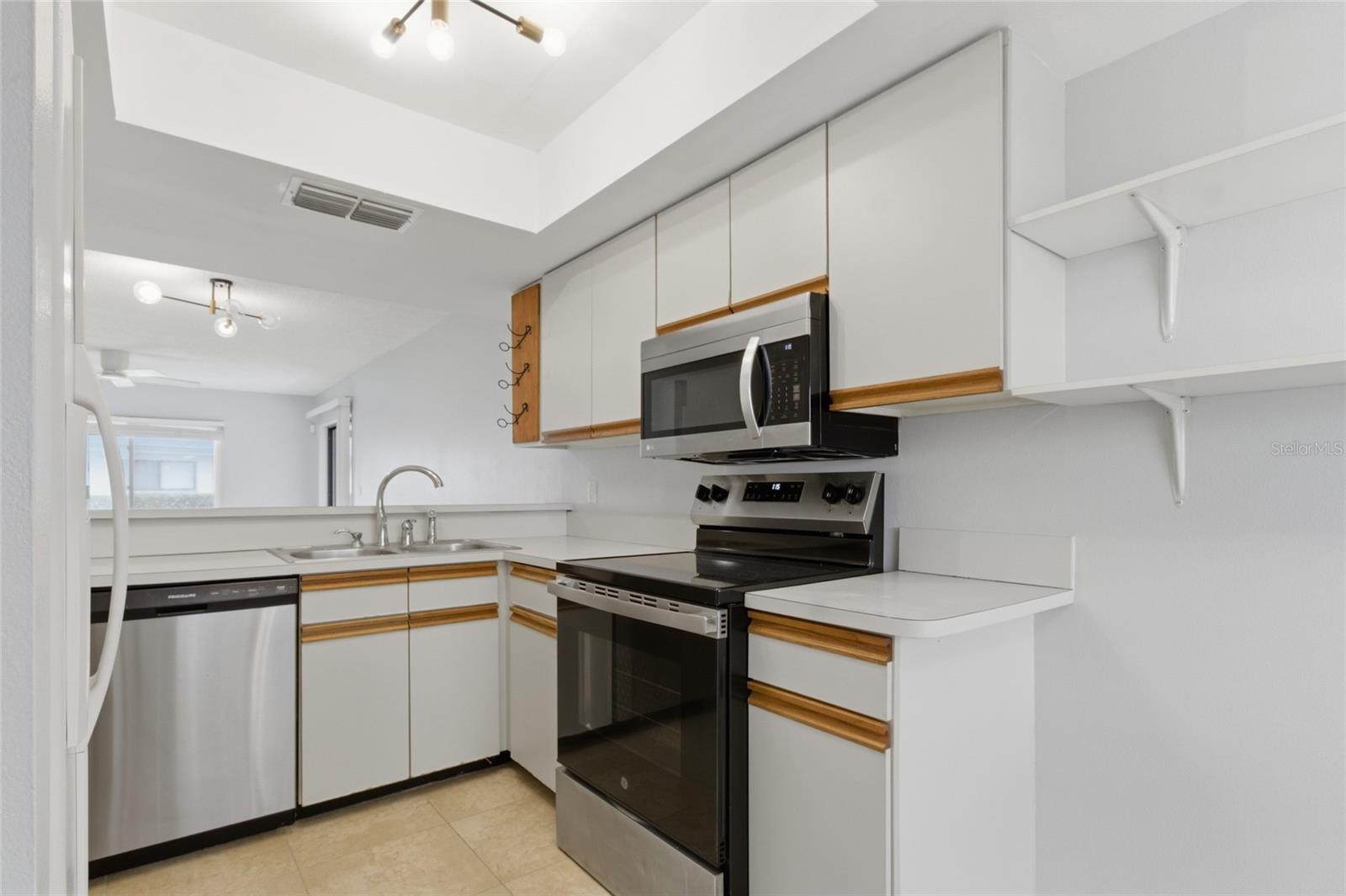 Kitchen with pantry