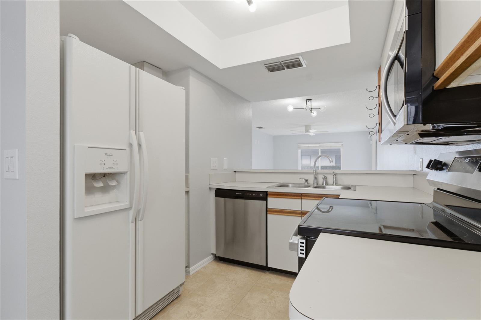 Kitchen with pantry