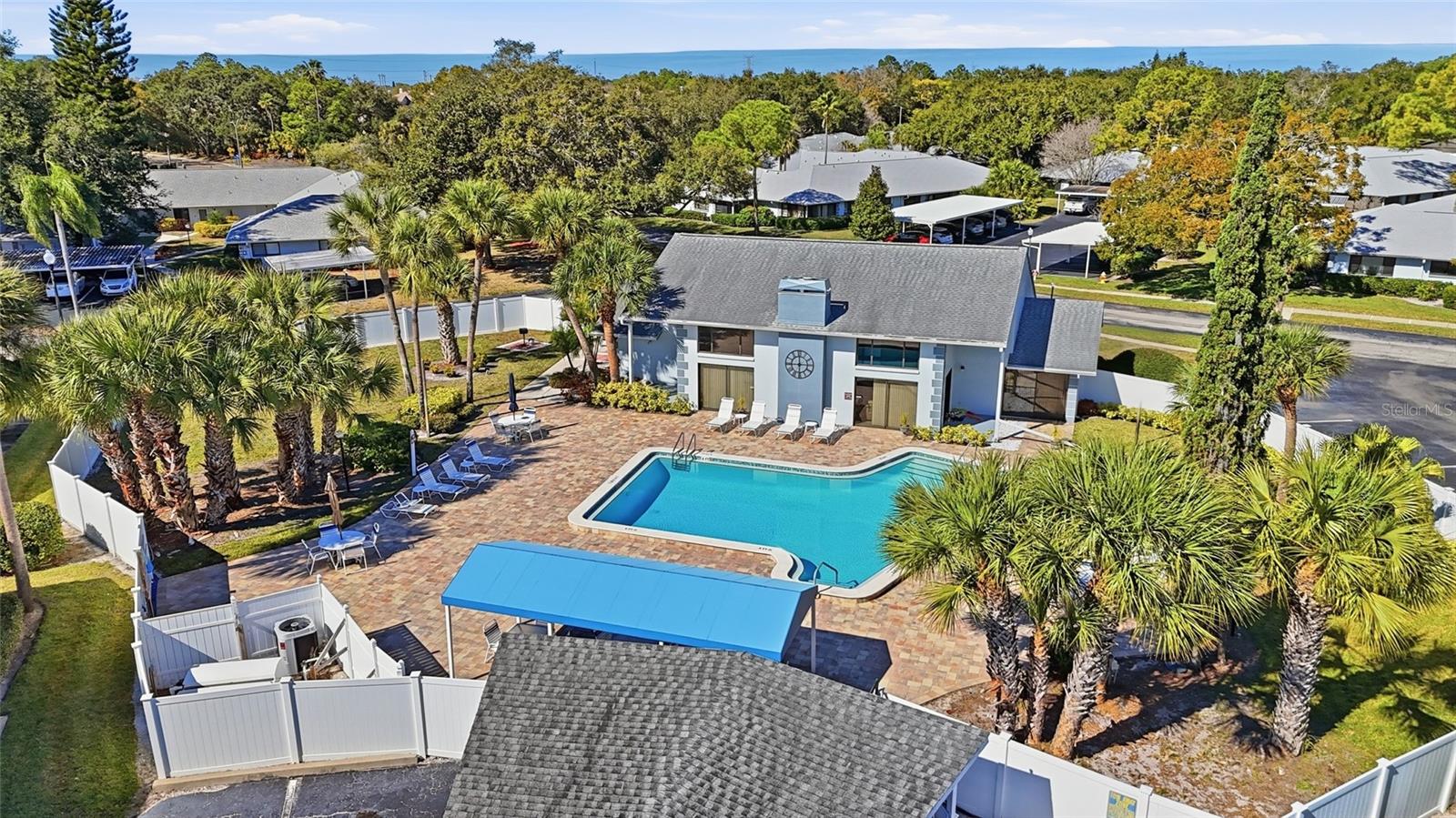 Arial - Pool Clubhouse